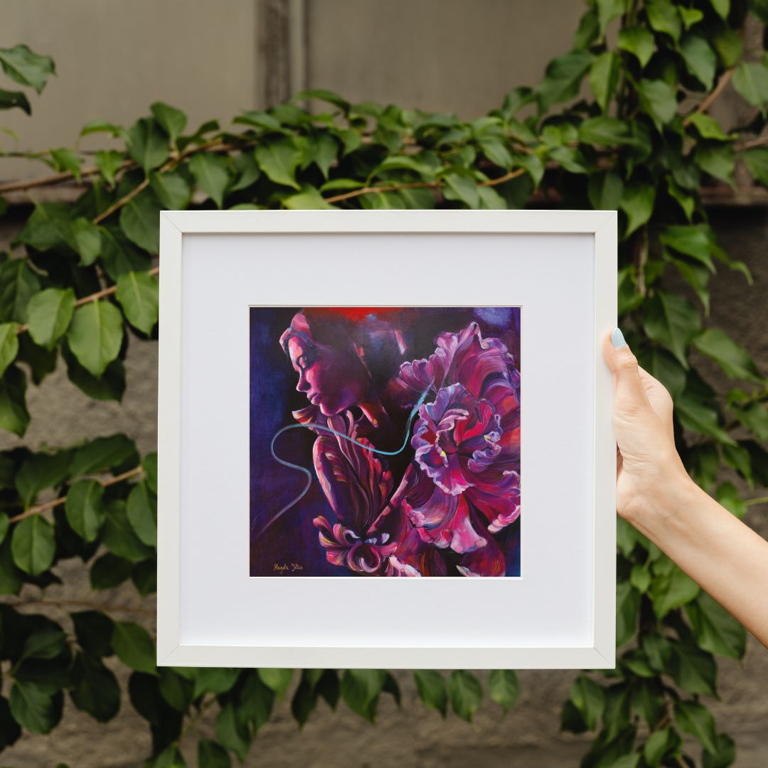 Reprodukcja FlowerQueen Papier Fine Art