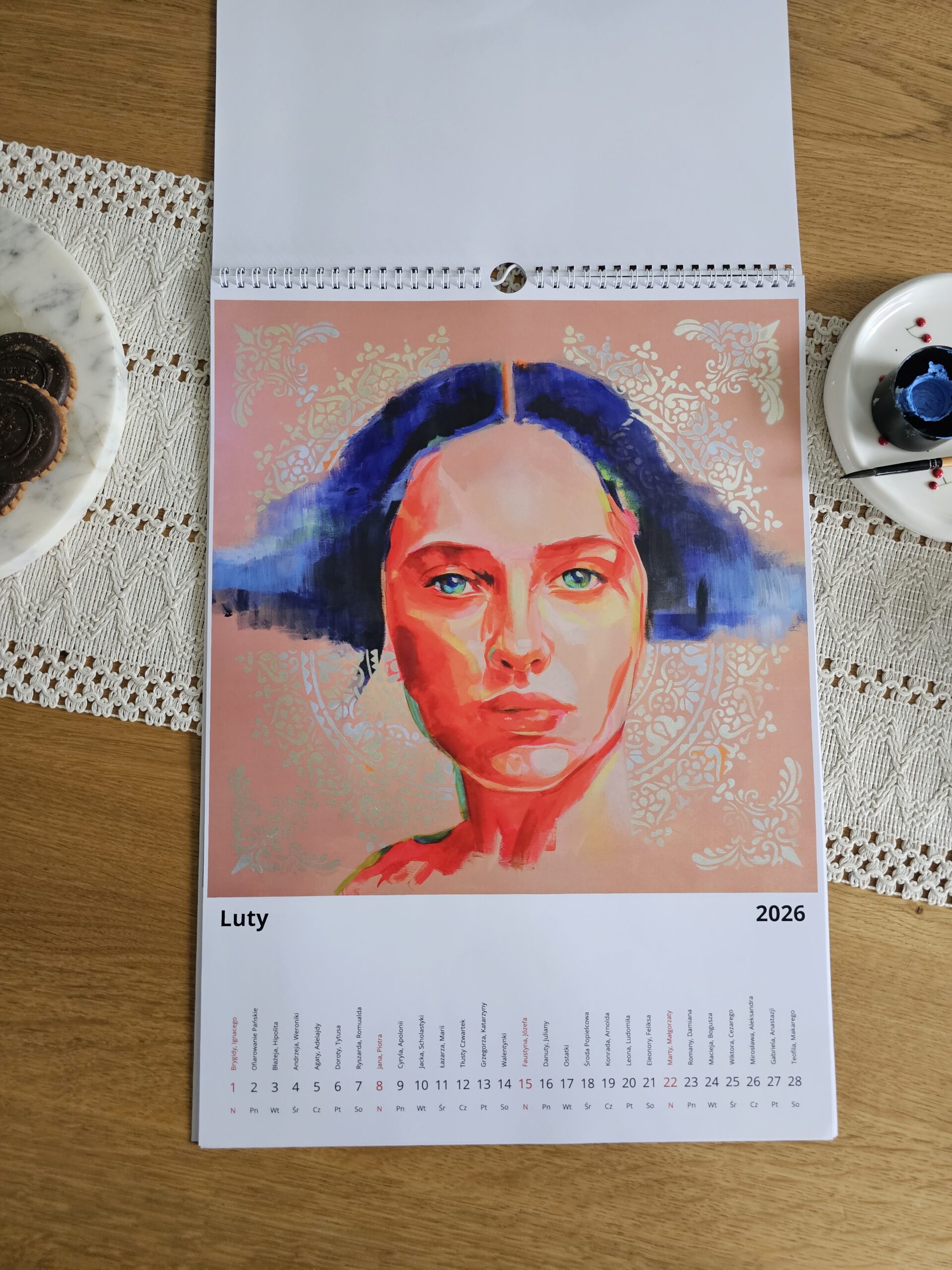 KALENDARZ 2026 - 12 miesięcy koloru - obrazek 4