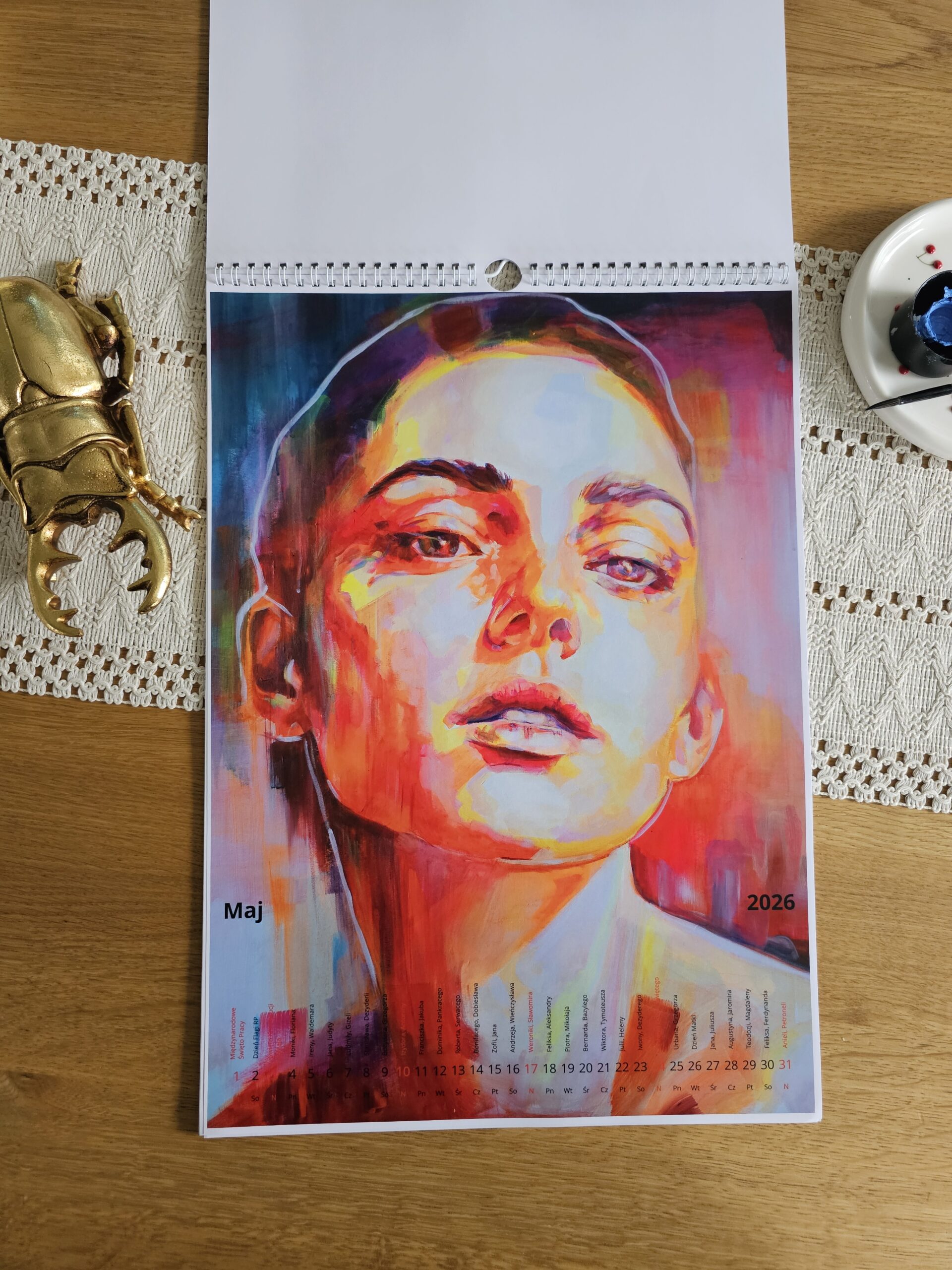 KALENDARZ 2026 - 12 miesięcy koloru - obrazek 8