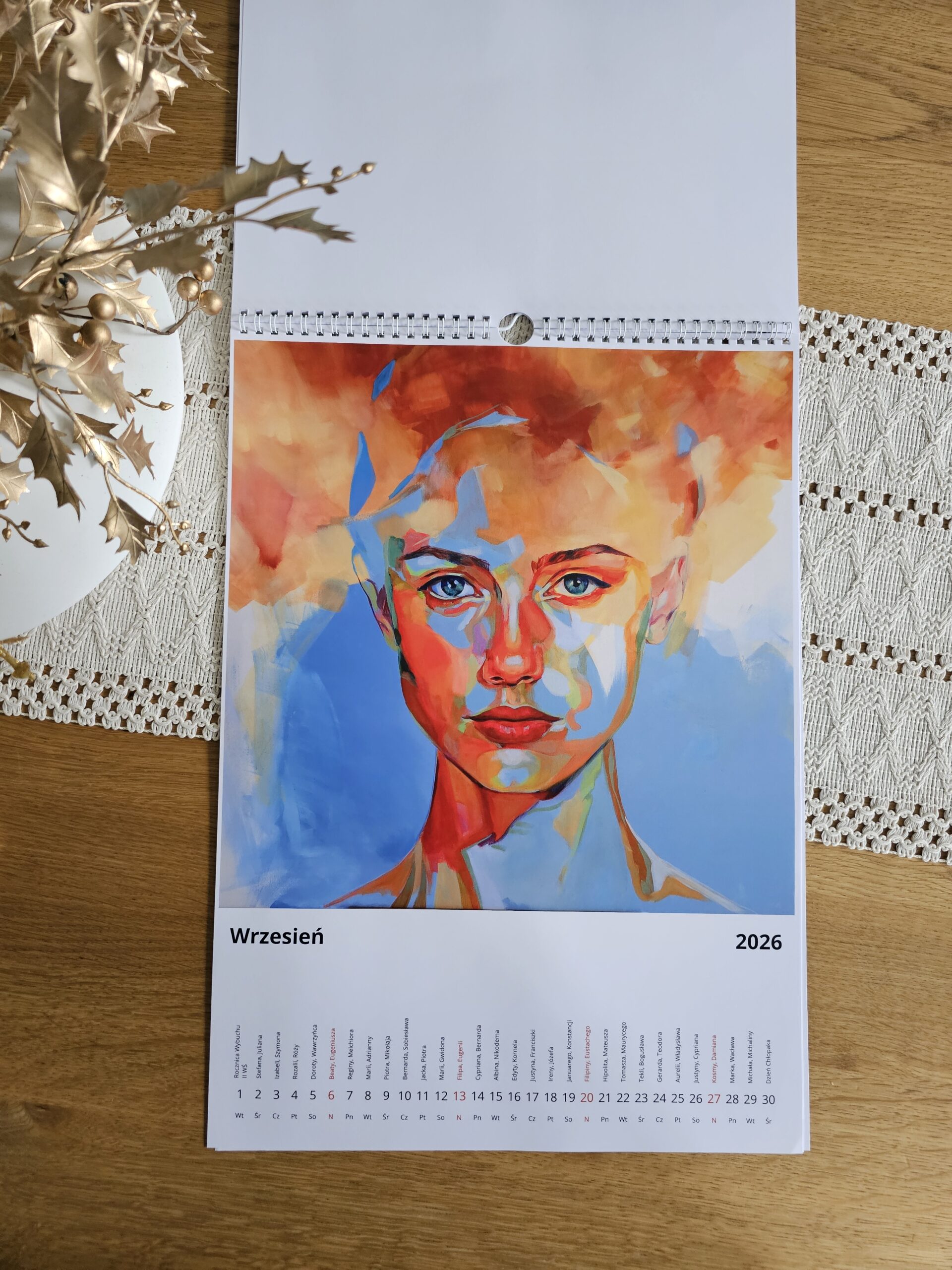KALENDARZ 2026 - 12 miesięcy koloru - obrazek 12