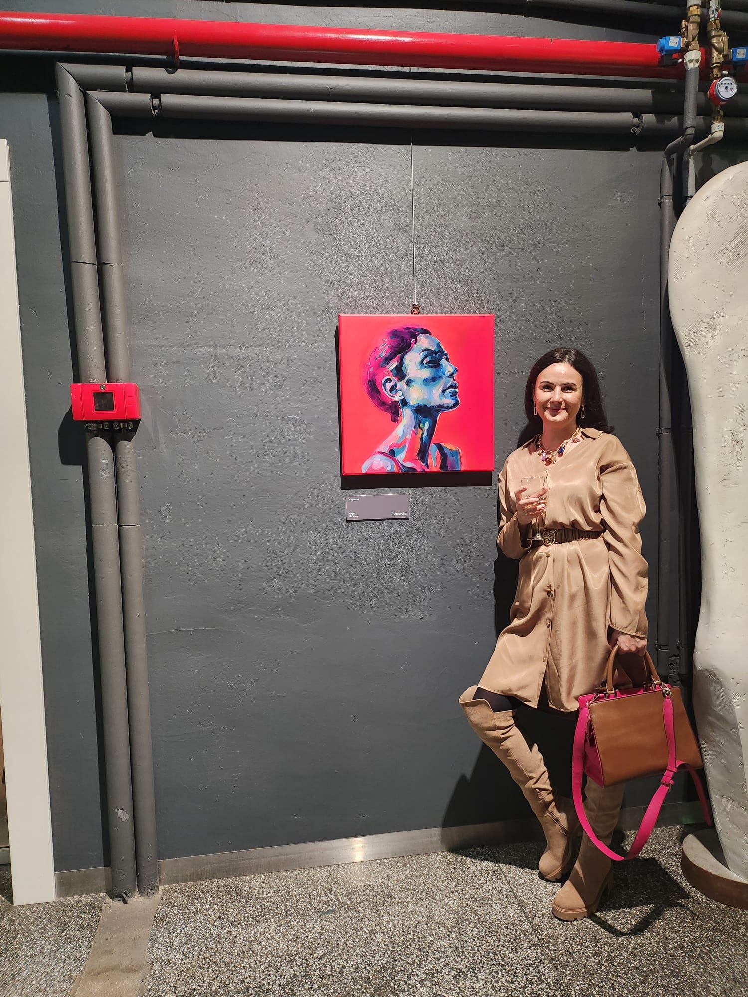 Obraz "Kontrast" 2024r. - obrazek 3