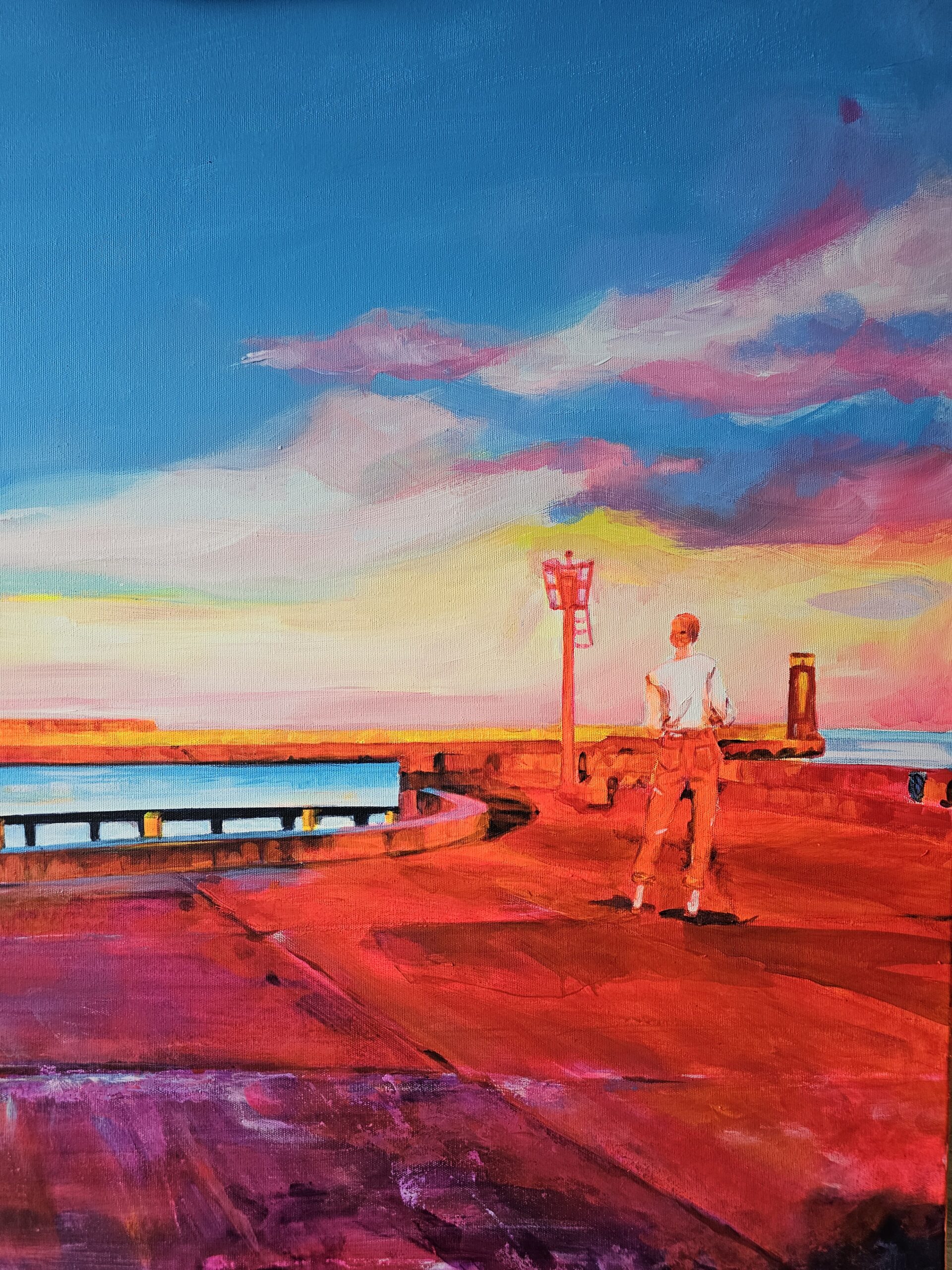 Obraz "Spacer po Gdyni" 2025 r. - obrazek 3