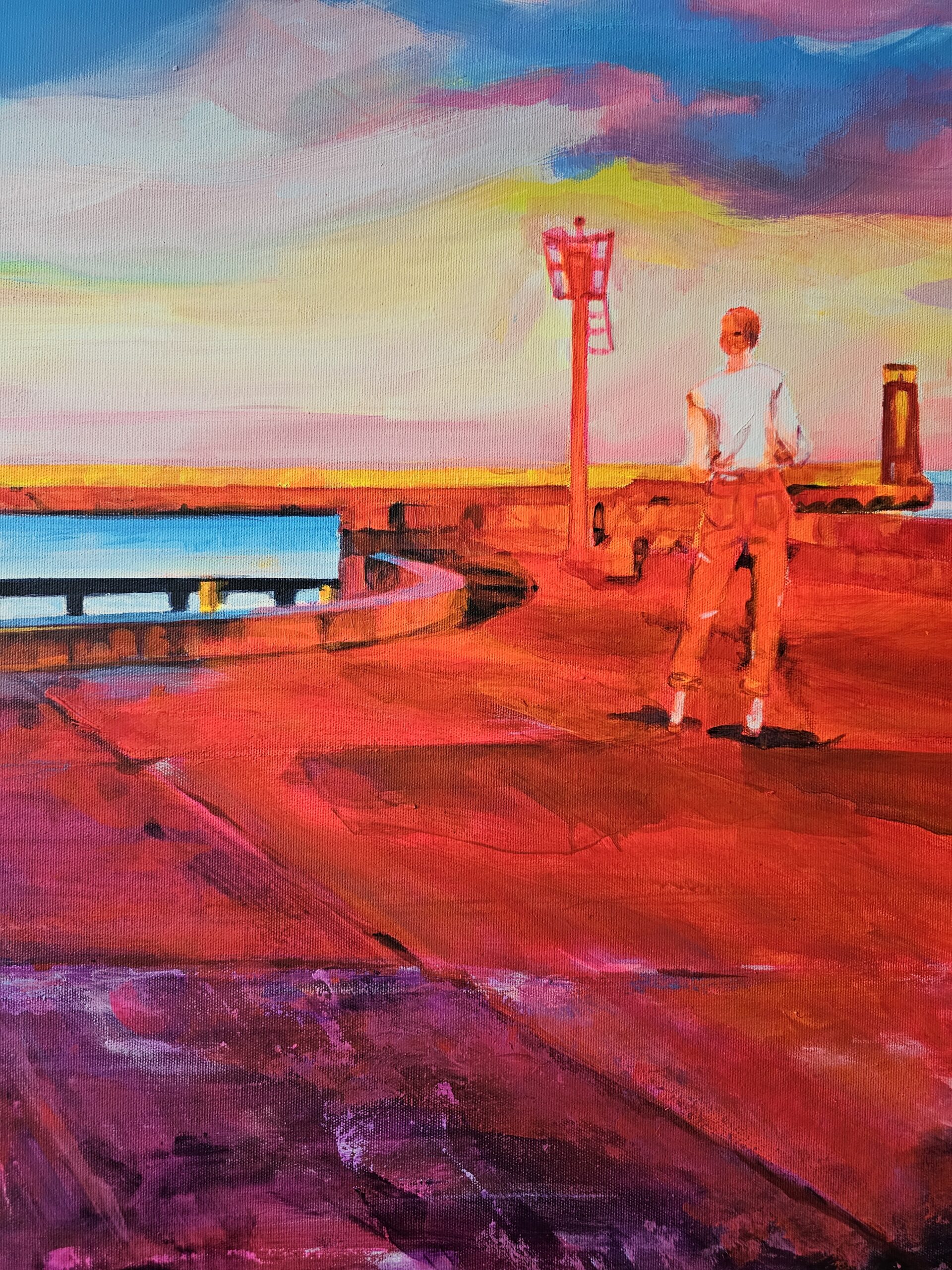 Obraz "Spacer po Gdyni" 2025 r. - obrazek 2