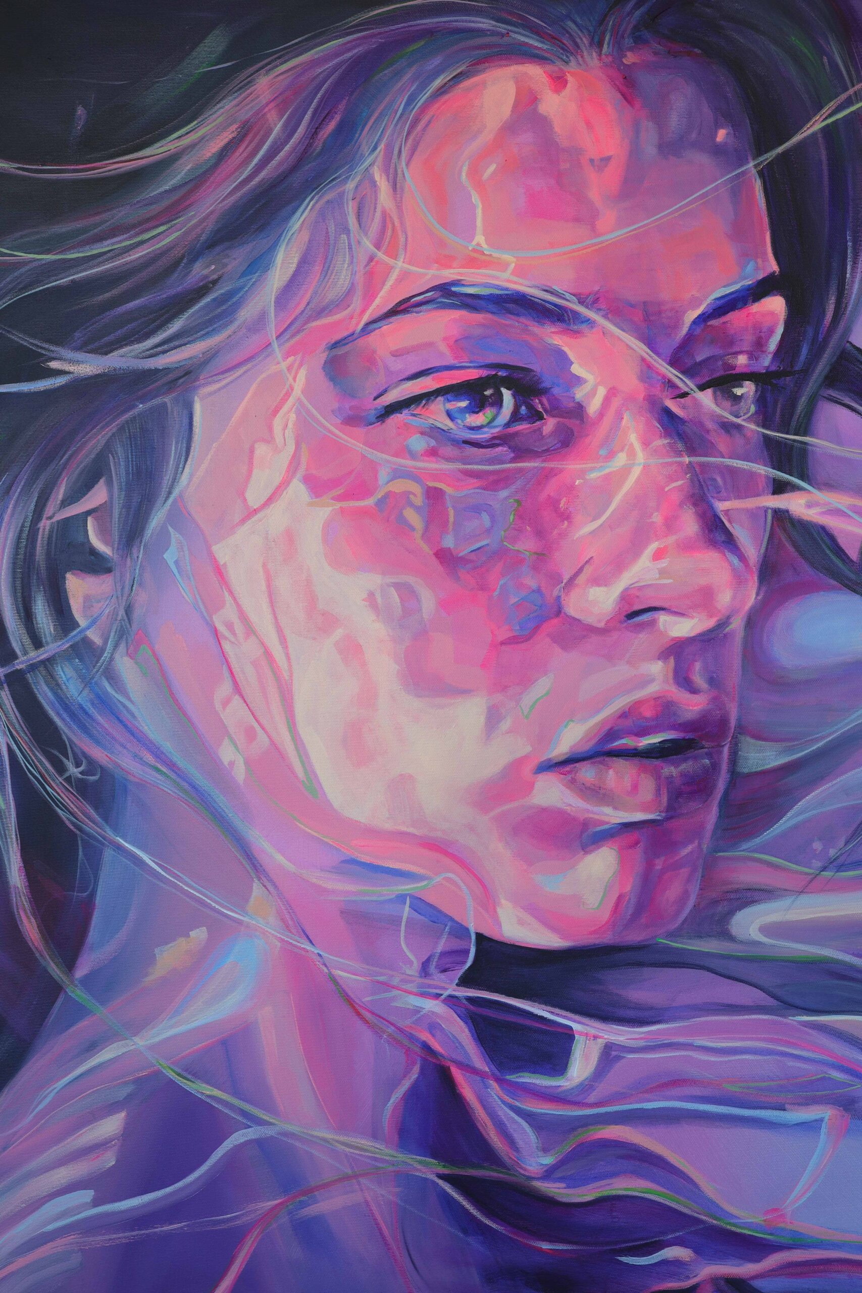 Obraz "Z utkanych emocji" 2025r. - obrazek 2